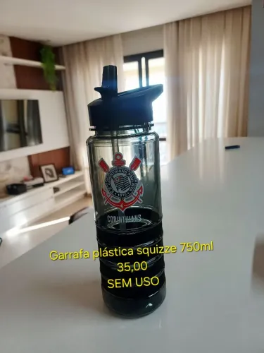 Garrafa plástica squizze