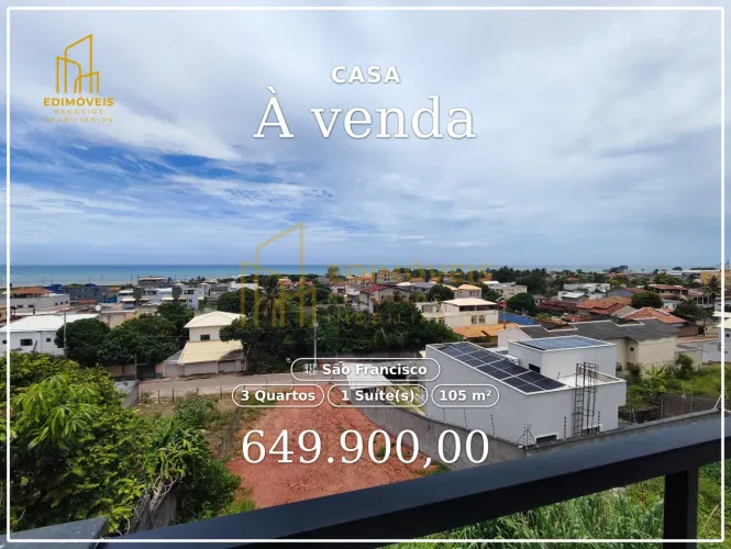São Francisco: Casa Pronta para Morar, Perto da Praia e Comércio!