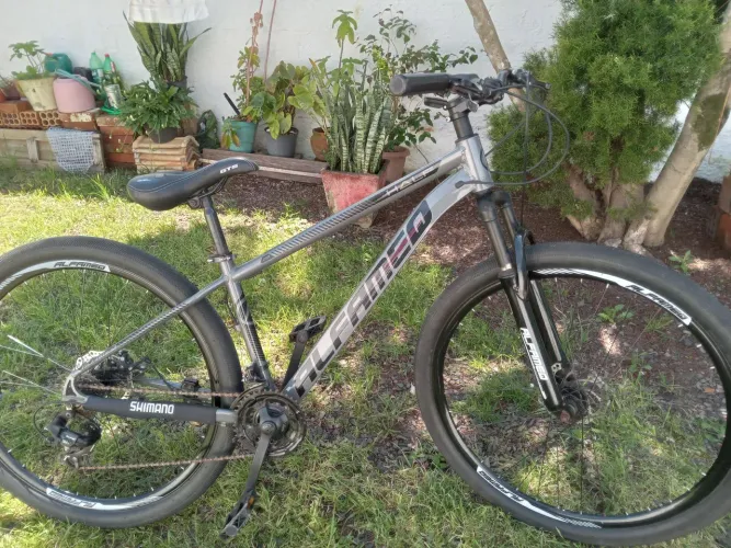 Bicicleta alfameq half alumínio shimano aro 29