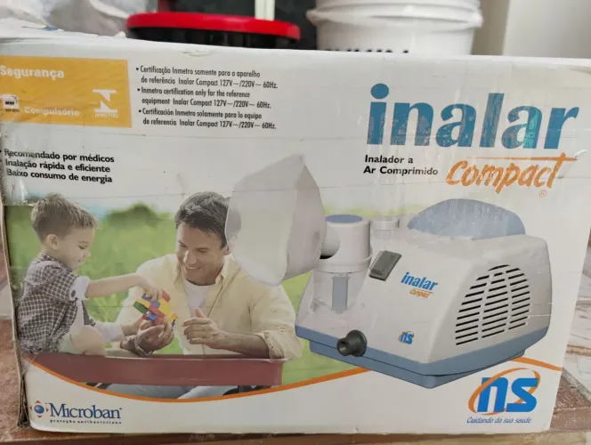 Inalador, nebulizador 