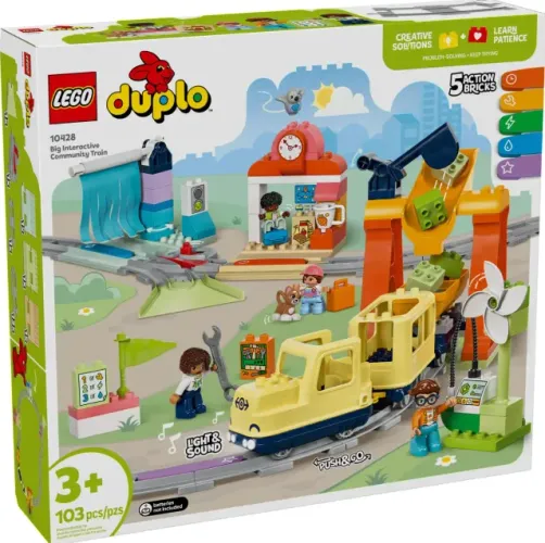LEGO DUPLO 10428 Grande Trem Comunitário Interativo