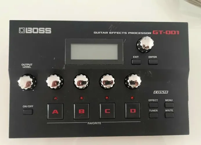 Kit Pedaleira Boss GT 001 - Com Acessórios Adicionais