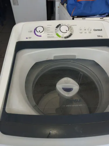 Máquina de lavar consul 12kg instalado anti rato embaixo