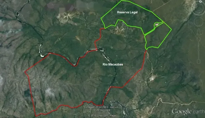 FAZENDA PARA RESERVA NO NORTE DE MINAS EM OLHOS D'ÁGUA MG SEM BENFEITORIAS