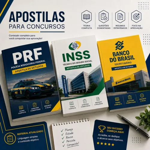 Apostila para Concurso Personalizada. PDF