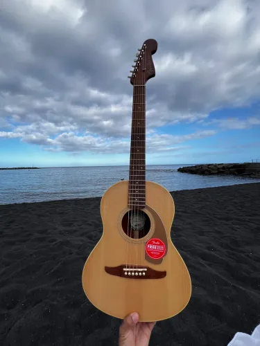 Violão Fender Sonoran - Captação Fishman