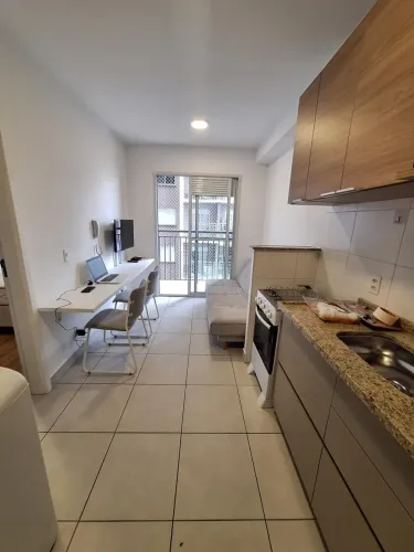 Apartamento 1 suíte mobiliado próx Ponte Laguna