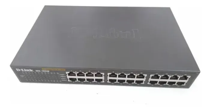 Switch 24 portas 10/100 DLINK DES1024D (leia o anúncio)