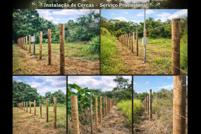 Instalação de Cercas - Serviço Profissional 