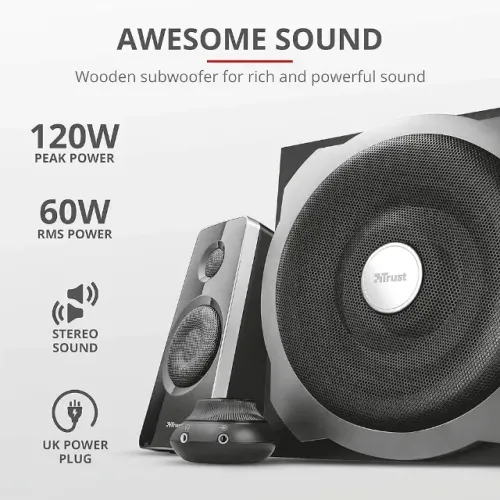 Caixinha subwoofer speaker 2.1