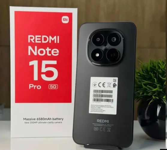 Xiaomi Note 15 Pro 5G 256GB 8GB -- disponível a pronto entrega - Loja física