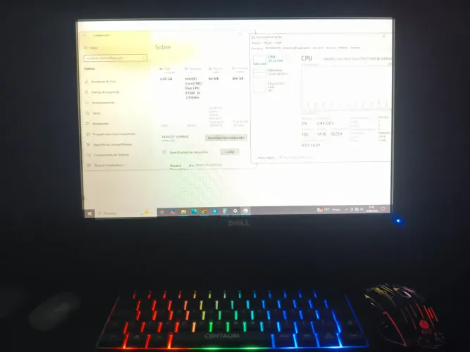 Pc home office + Teclado e mouse Gamer