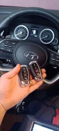 Chave de presença Hyundai Creta HB20. Fazemos todas: perdidas, cópias e conserto também.