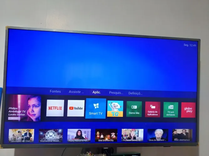 Smart TV Philips 55 4k polegadas