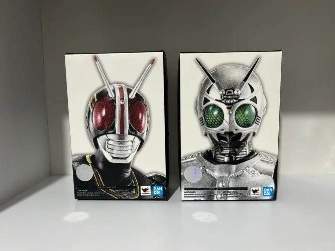 Kamen Rider Black & Shadow Moon SHF 3.0 - Jaspion Changeman Jiraya