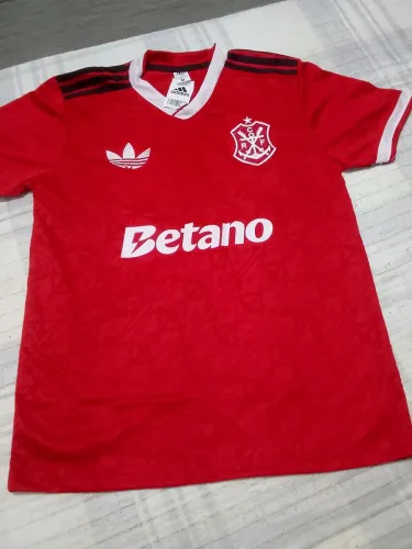 Camisa flamengo vermelha n° 3 com patrocínio