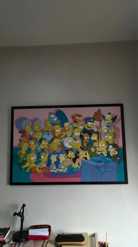 Quadro Simpsons Grande
