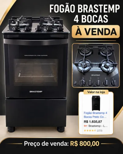 Fogão Brastemp