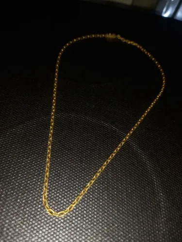 Gargantilha em Ouro 18k impecável