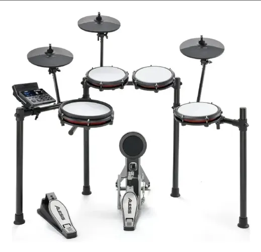 BATERIA ALESIS NITRO MAX + Brindes 