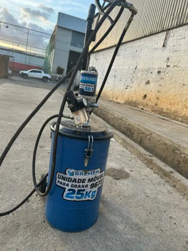 Bomba pneumática de graxa , 25 KG