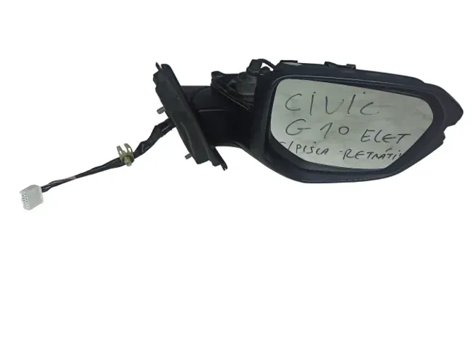 Retrovisor Direito Civic G10 2017 A 2020 Retrátil C/pisca