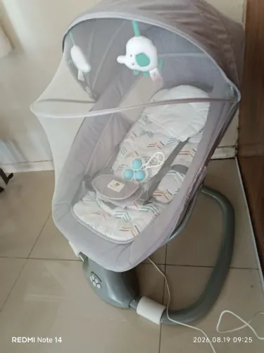 Cadeirinha de balanço para bebê.