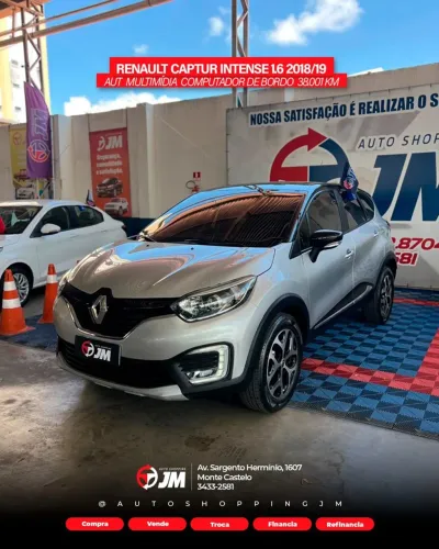 Renault Captur Intense 1.6 16V Flex 5P Aut. 2019