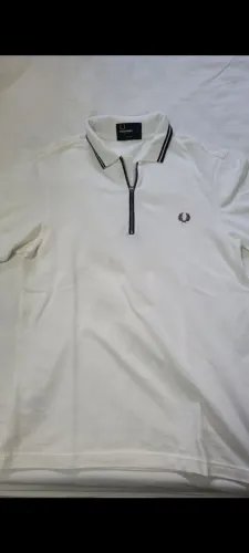 Camisa Fred perry com ziper