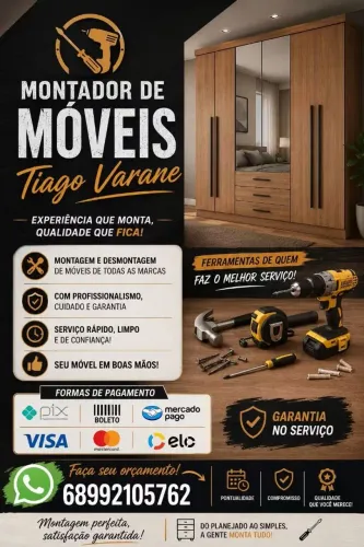 Serviço de Montagem de Móveis