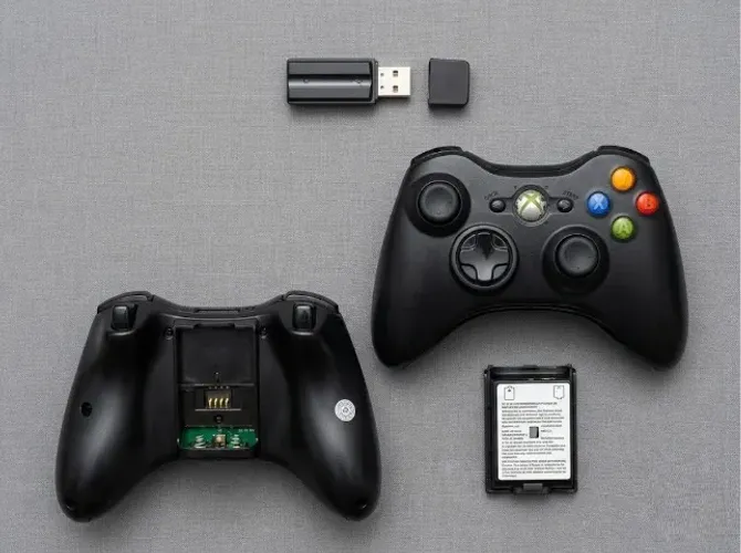 Controle Xbox 360 Sem Fio + Receptor USB