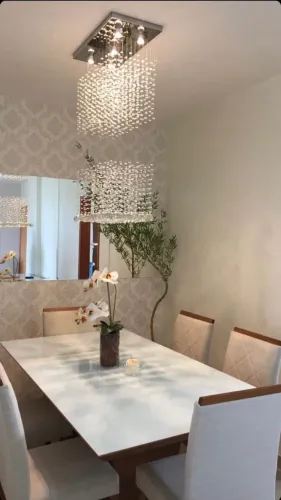 Lustre de Cristal Para cozinha escada