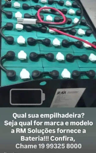 Baterias para empilhadeiras