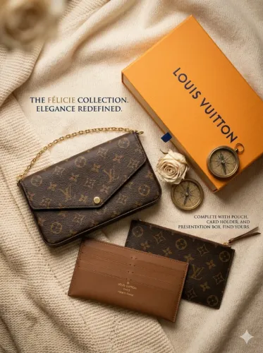 Bolsa pochete Louis Vuitton marrom