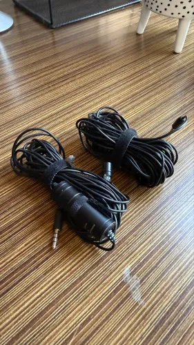 Microfone de lapela com fio Boya By-m1