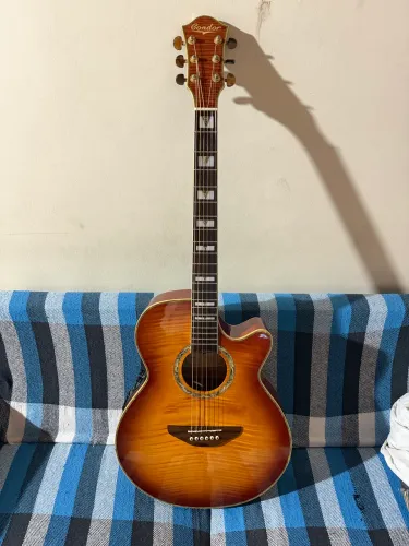 VIOLÃO CONDOR CS120E-CW KOREANO + FISHMAN PREFIX PLUS-T