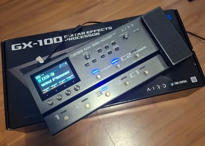 Pedal De Efeito Boss Guitar Effects Processor Gx-100