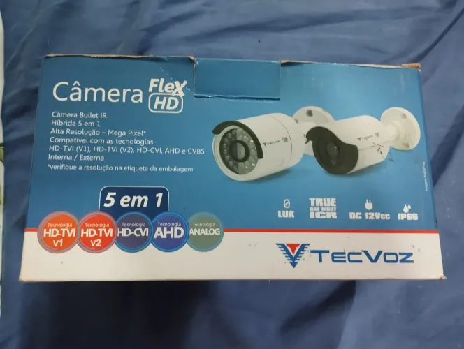 Camera ip TecVoz Nova sem uso SÓ HOJE 40,00