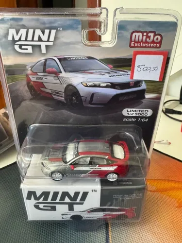 MINI GT CIVIC CHASE LIMITADO. SOMENTE 75 UNIDADES CHASE PRODUZIDAS
