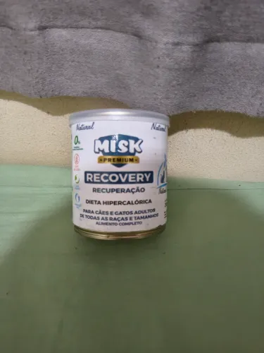 4 latas Ração úmida de recuperação para cães