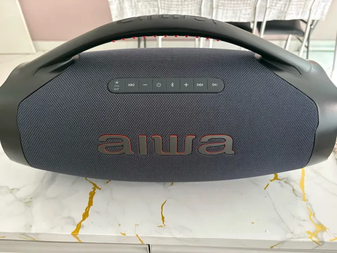 AIWA BOOMBOX LIGHTS PLUS 200W  - COM NF E CAIXA