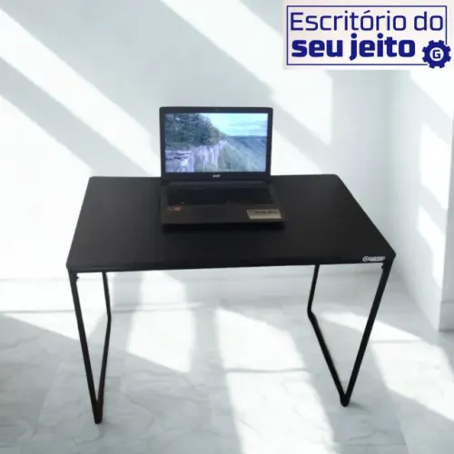 Mesa de escritório Industrial Reforçada NOVA Multiuso Notebook Computador Escrivaninha
