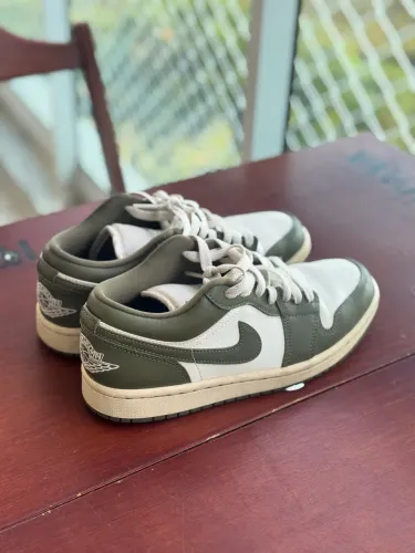 Tênis feminino 36 nike air jordan low novo verde