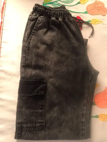 Calça Cargo jeans