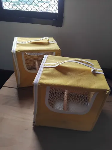 Caixa de transporte para Calopsitas 