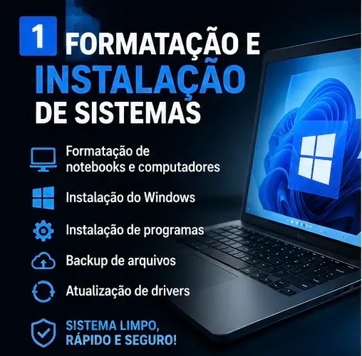 Assistência Técnica em Informática | Notebooks e Computadores