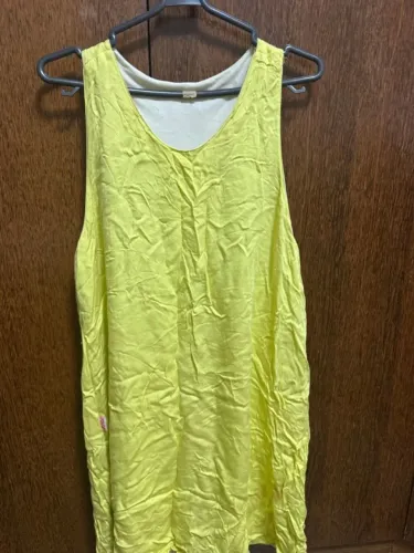 vestido feminino amarelo g