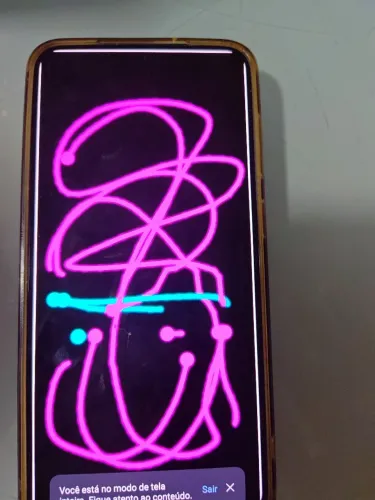 Celular s23 + 256gb tela touch não funciona bem