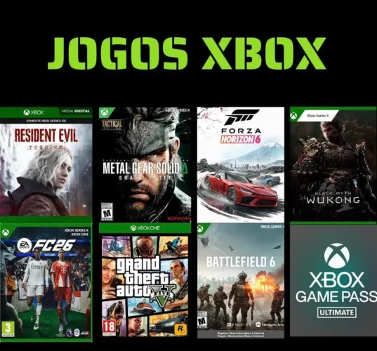 Jogos Xbox one e séries