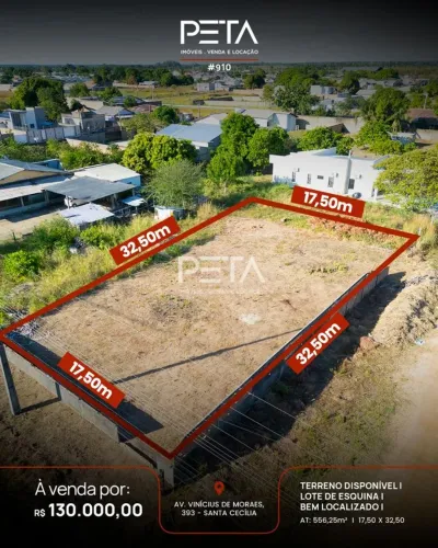 Lote/Terreno à Venda, Santa Cecília